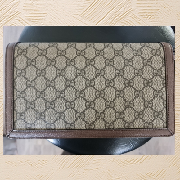 Gucci GG Supreme Dionysus Clutch, Brown Monogram - As New Condition RRP $1899 - Picture 6 of 12